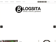 Tablet Screenshot of blogsita.com